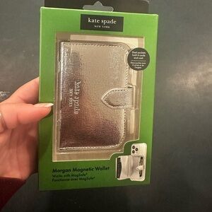 Kate Spade magnetic, wallet, phone case